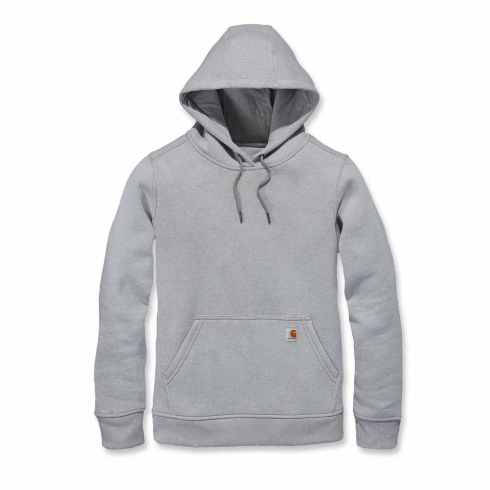 Carhartt Gray Hoodie Size Small Oversized Distressed Women’s